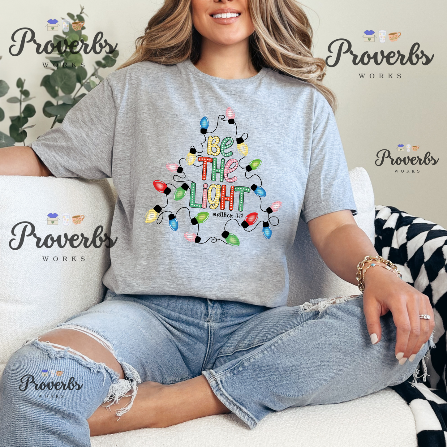 Be the Light Matthew 5:14 T-Shirt