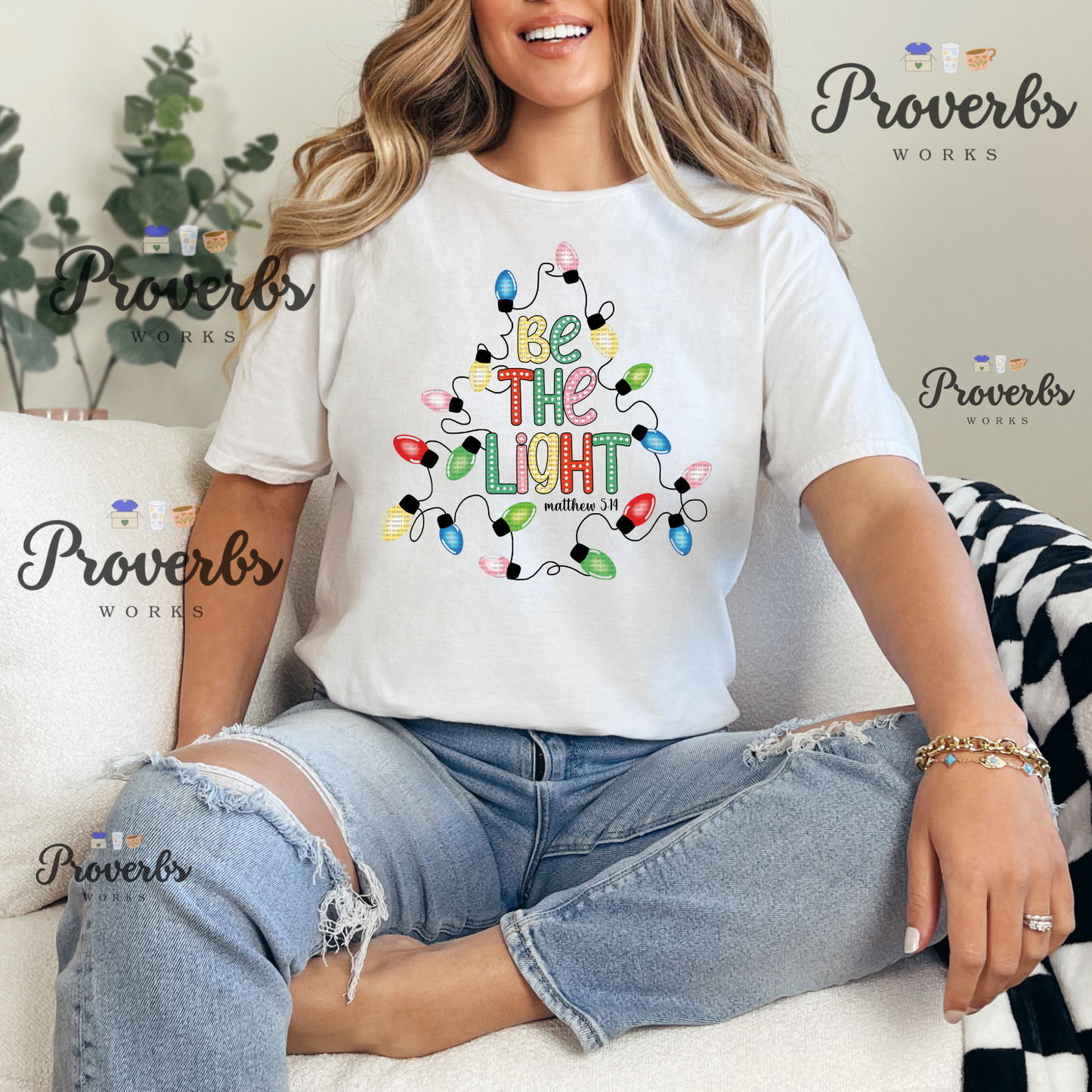 Be the Light Matthew 5:14 T-Shirt