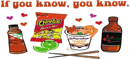 Spicy Snacks You Know Design