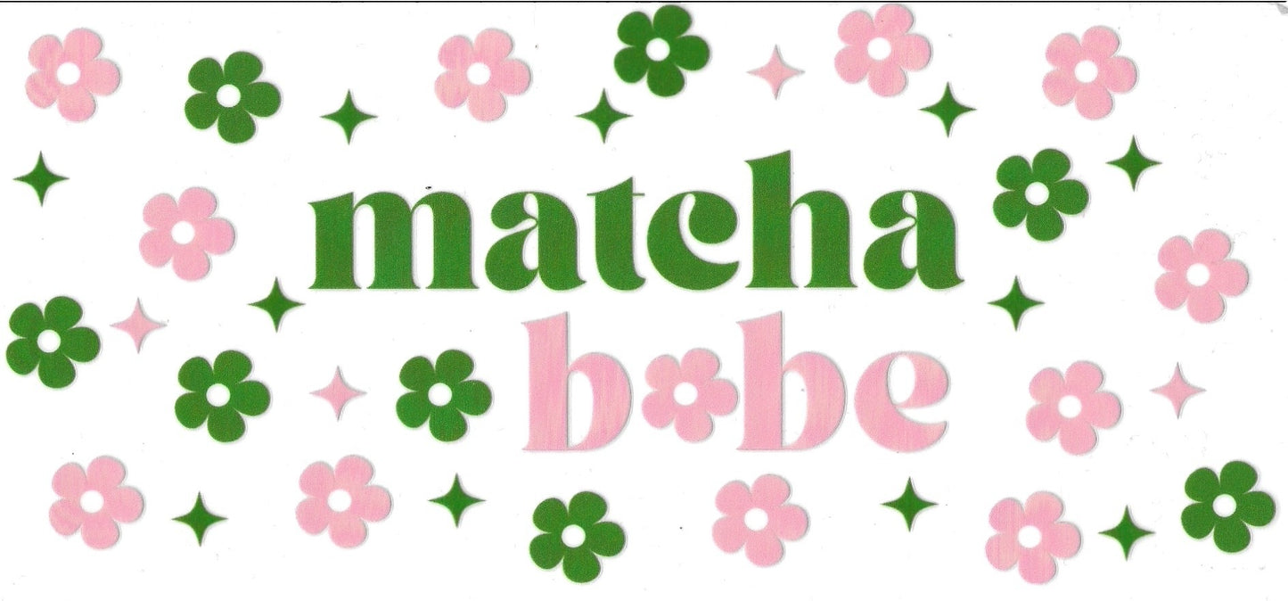 Matcha Babe Design