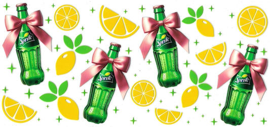 Lemon Sprite Drink Design